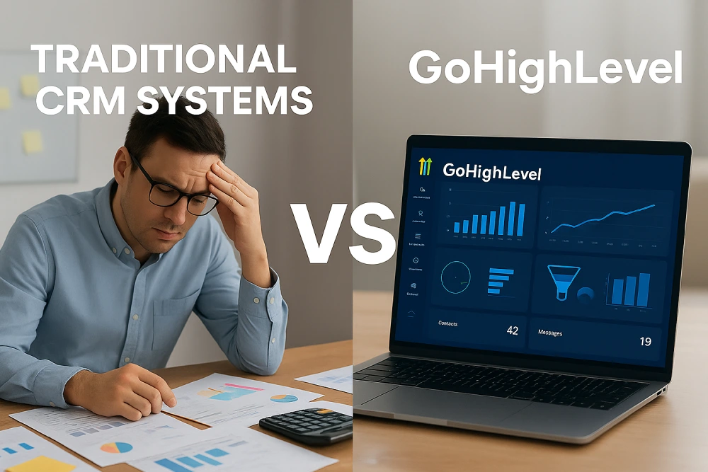 GoHighLevel vs. Traditional CRM Systems: Why GHL is a Game-Changer