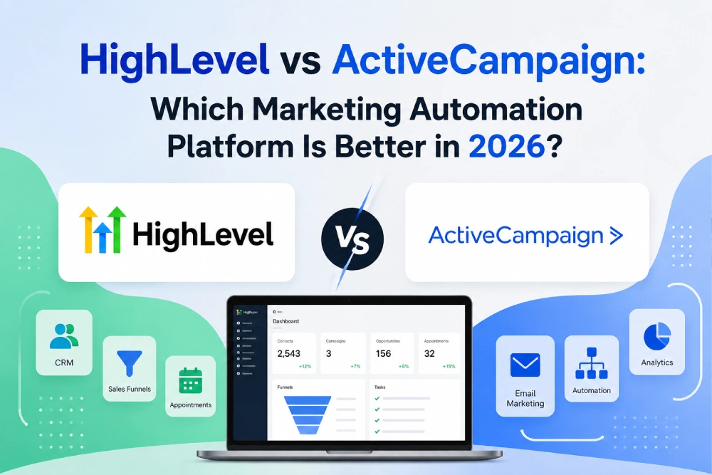 HighLevel vs ActiveCampaign: Which Marketing Automation Platform Is Better in 2026?